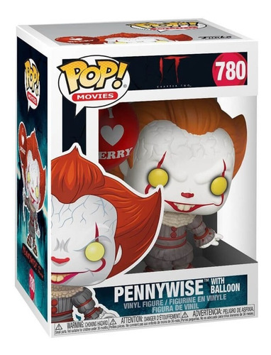 Funko Pop Horror It Chapter 2 Pennywise With Balloon Globo