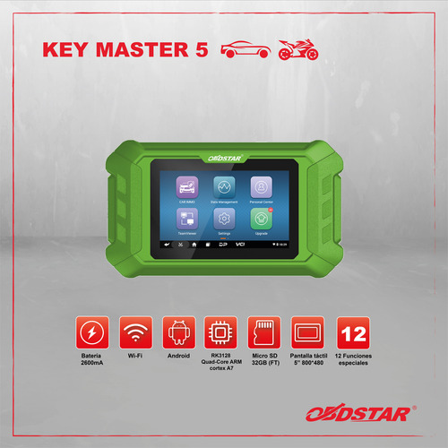 Escaner Diagnostico Y Programador Obdstar Keymaster 5