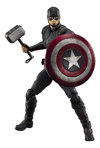 Naciones Tamashii S.h. Figuarts Captain America -final Battl