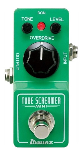Imagen 1 de 5 de Pedal De Efecto Ibanez Tube Screamer Tsmini Efecto Guitarra