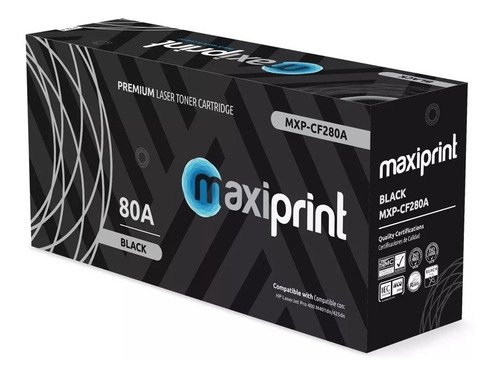 Toner Maxiprint 80a Compatible Hp Cf280a 400 M401 M425