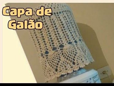 Capa Para Galão De Água Em Crochê 