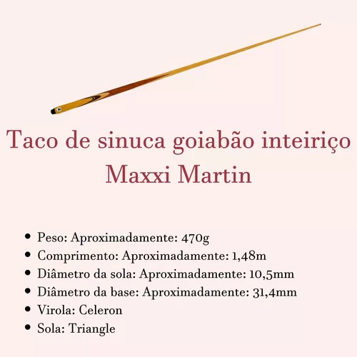 Taco de Sinuca Inteiro Goiabão Tacos Brasil TIP-01