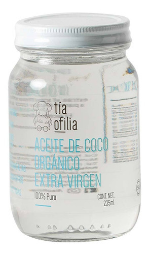 Aceite Tía Ofilia De Coco Extra Virgen 235 ml