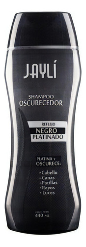  Shampoo Oscurecedor Negro Jaylí 440 Ml