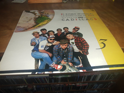 Los Fabulosos Cadillacs El Ritmo Mundial  Lp Orig  Arg 1988