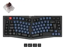 Comprar Teclado Mecanico Custom Split Alice Keychron V10 Knob Programable Qmk Via Rgb Qwerty K Pro Brown Switch Hotswappable Distribución Iso Español Bluetooth Gamer Coder Pc Mac Tamaño Layout 75%