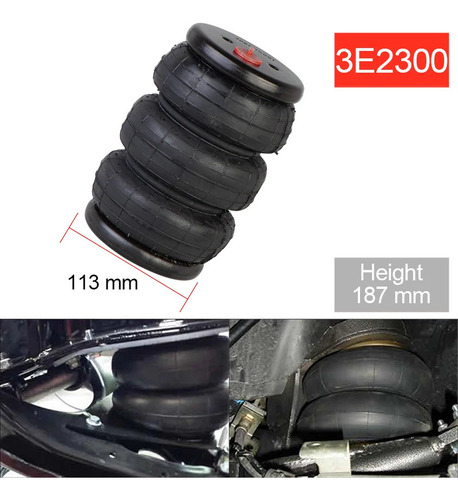 Amortiguador De Goma Air Spring Suspensión Air Ride Springs