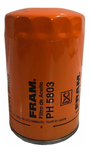 Filtro Aceite Fram Ph5803 Para Ecosport 1.6 8v Rocam '03 '13