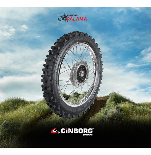 Pneu 110/90-17 Bros Nxr Xre Trilha Motocross Dalama