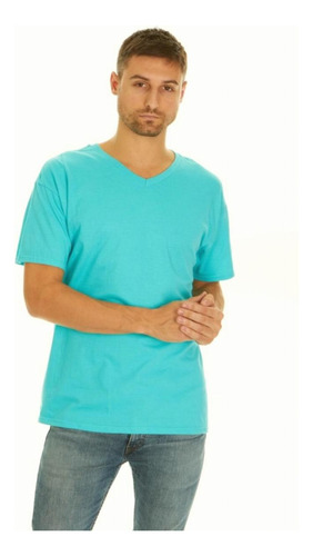 Fruit Of The Loom Playera Ligera De Algodón Con Cuello En V