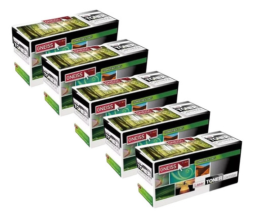 Imagen 9 de 9 de Pack X5 Toner Compatible Tn1060 1060 Para Brother 1012 1212w