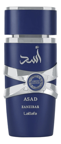 Perfume Arabe Lattafa Asad Zanzibar 100ml Limited Edition Original