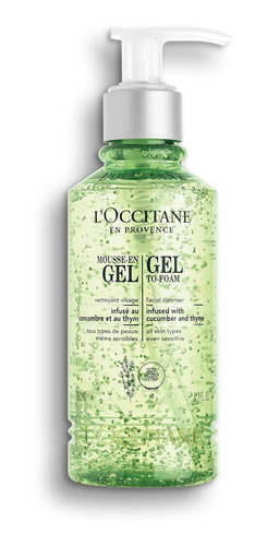 Espuma En Gel Limpiador Facial, L'occitane