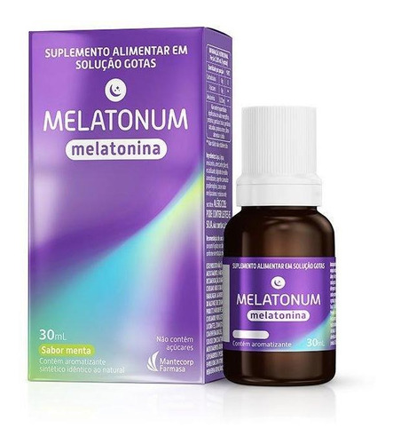 Suplemento Alimentar Melatonum Menta 30ml