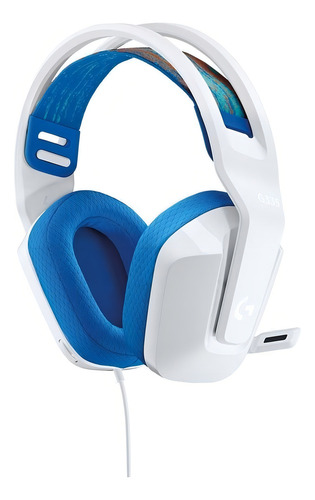 Auriculares Gamer Alambricos Logitech G Series G335 981-001023 Color Blanco