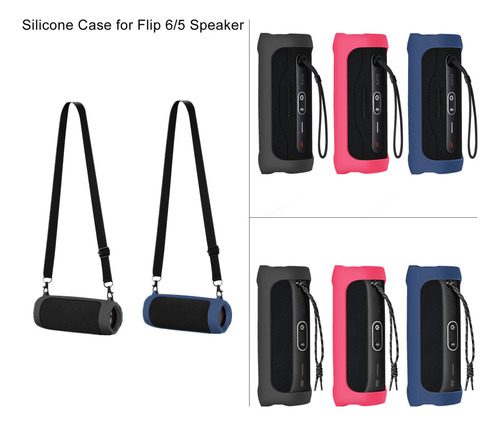 (bl) Funda Protectora Para Bocina Flip 6/5 Travel For Case