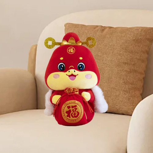 Muñeco De Peluche De Serpiente De Año Nuevo Chino Estilo C