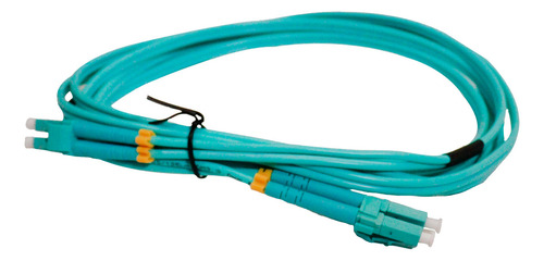 2x Cabo Óptico Lc/upc-lc/upc Duplex Mm Om3 50/125 3m 10gb
