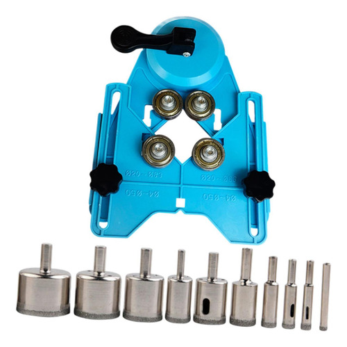 Bit Holesaw Jig Accesor Copa De Succión Única Azul