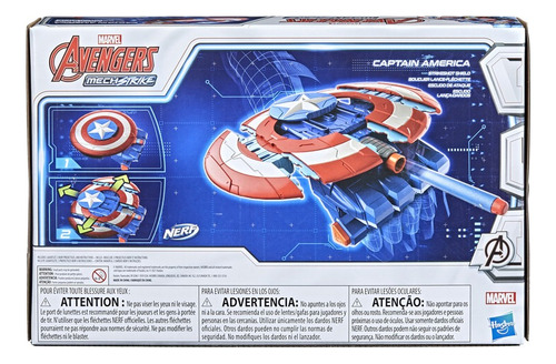 Escudo de ataque Hasbro Capitán América Marvel Avengers Mech