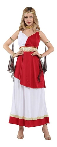 Disfraz Romano De La Diosa Griega Antigua Atenea Para Mujer