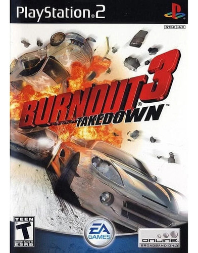 Burnout 3 Takedown Juego Ps2 Español Fisico