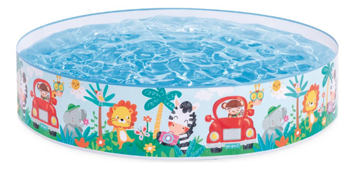 Alberca Rígida Infantil Circular 122 X25 Cm Intex Niños