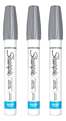 Sharpie Marcador Pintura Carteles A Base Agua, Punta Media,