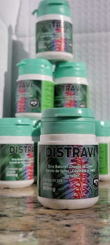 Distravi 500mg Com Canela De Velho Original Concentrado