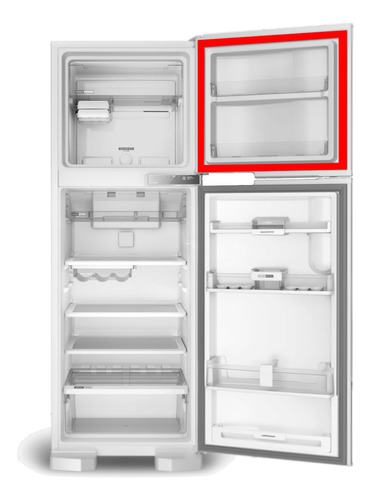 Borracha Gaxeta Freezer Geladeira Para Dako Duo Dt455 67x38