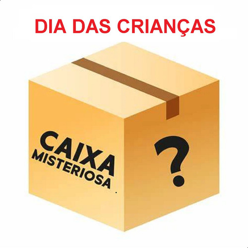Caixa Surpresa Dia Das Crianças Master Misteriosa Secreta