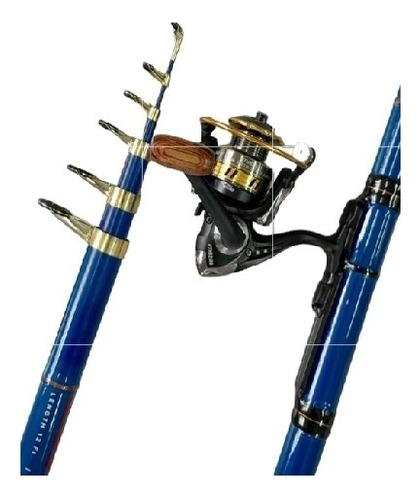 Combo Equipo Pesca Pejerrey 4mts - 10 Rul