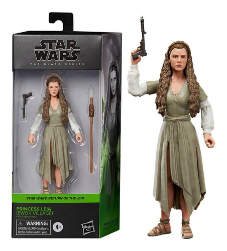 Figura Princess Leia (ewok Village) Star Wars Black Series