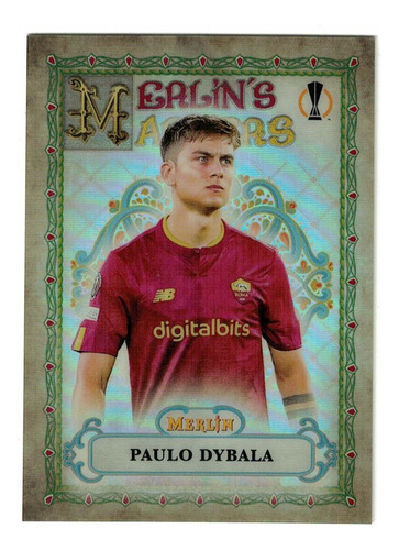 Carta Paulo Dybala Merlin Masters Uefa Europa League 2022/23