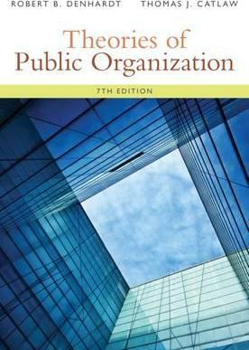 Libro Theories Of Public Organization - Robert B. Denhardt