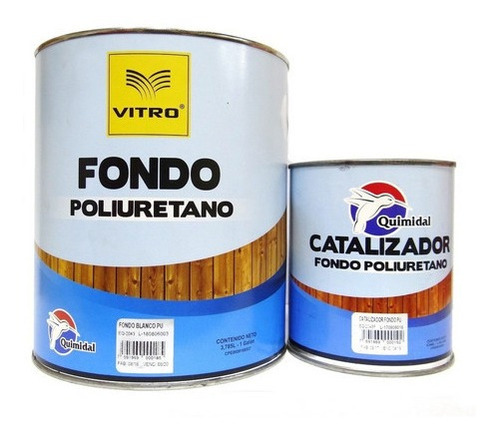 Fondo Blanco Poliuretano Galon+ 1 Catalizador Nitro 