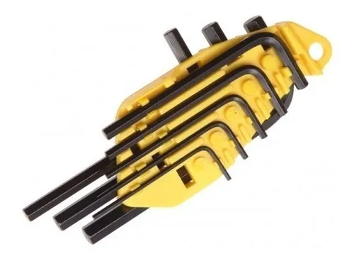 Juego De Llaves Hexagonales 8 Pz 1.5-6mm Stanley 69-251 Mant