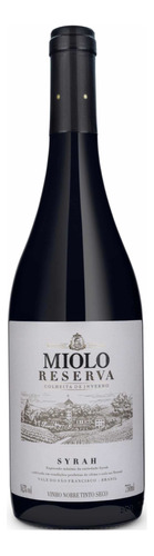 Miolo Reserva Syrah Tinto Seco 750 Ml