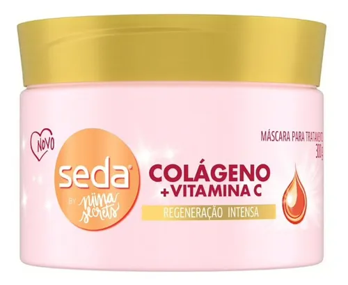 Mascara De Tratamento Seda By Niina Secrets Colageno + Vitam