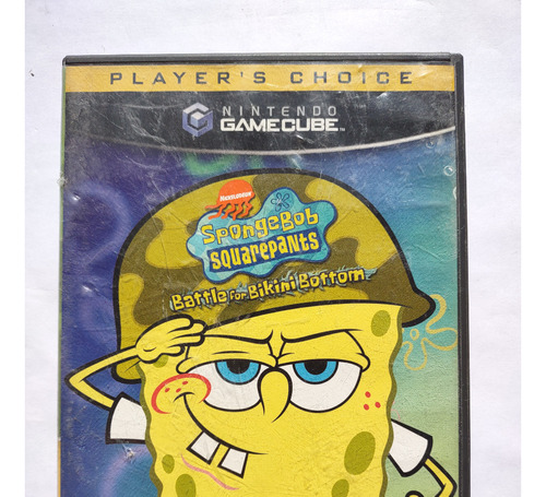 Spongebob Squarepants Battle Bikini Bottom Gamecube Nintendo
