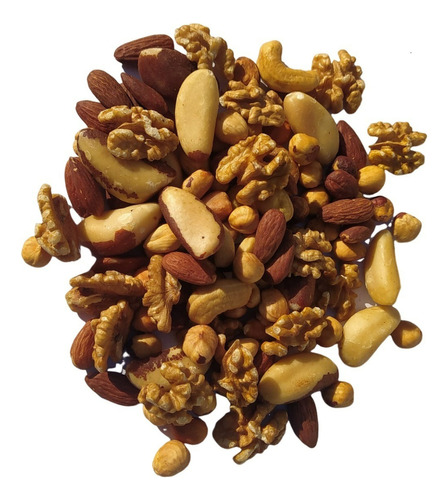 Mix Nuts Premium 500g Com Avelã, Caju, Pará, Nozes E Amêndoa