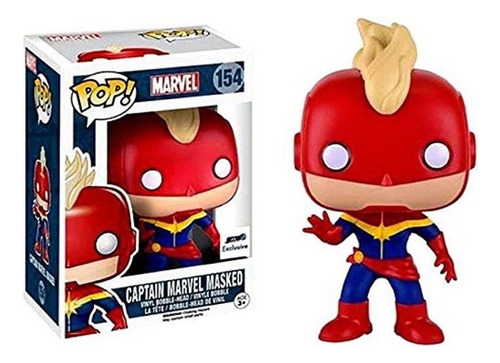 Funko Pop Captain Marvel Masked Gts Sticker Exclusivo