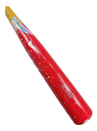 Bat De Beisbol Overfly Pro Elite Series 33.5 Alien5 Esp Red Color Red Paint