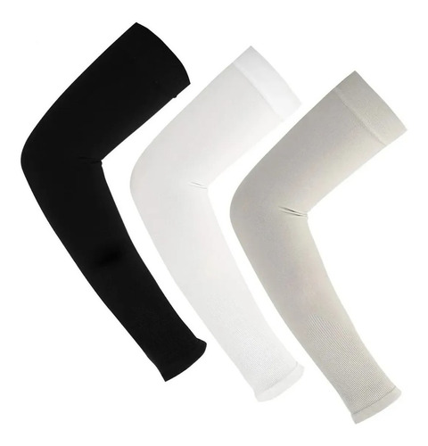 Mangas De Brazo Protección Solar Rayos Deporte Protector ×3