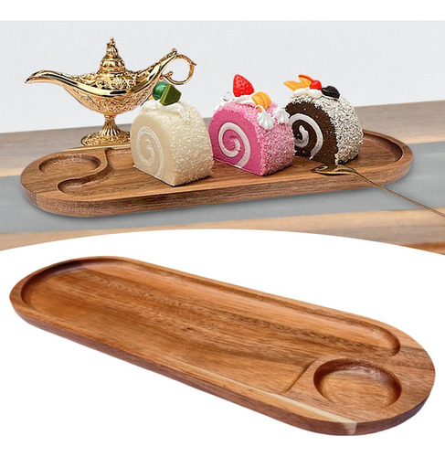 Bandeja Para Servir Plato De Postre Bandeja De Alimentos L