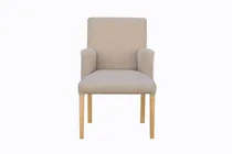 Comprar Sillas Vestidas Con Brazos Living Comedor Sillón Chenille Estructura De La Silla A Eleccion Asiento