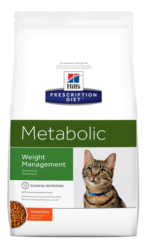 Alimento Hill's Metabolic Para Gato De 1.8 Kg