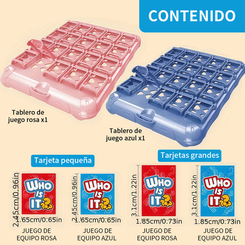 Juegos De Mesa Adivina Quien Para Niños Hong Jie Toys Dakara Juego De Mesa Fisico