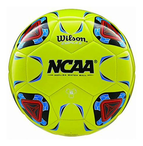 Wilson Ncaa Copia Ii Balón De Fútbol, Color Amarillo